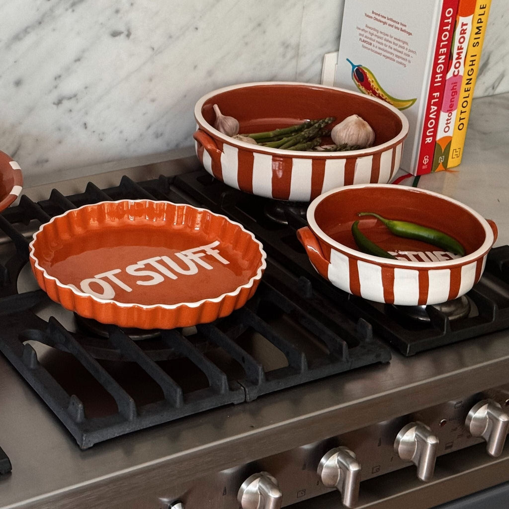 Ellis Tart Plate 'Hot Stuff'